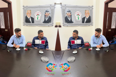 المدير التنفيذي سامر اصلان لجمعية HELP DUNYA الألمانية يزور اللجان الشعبية الفلسطينية في لبنان*